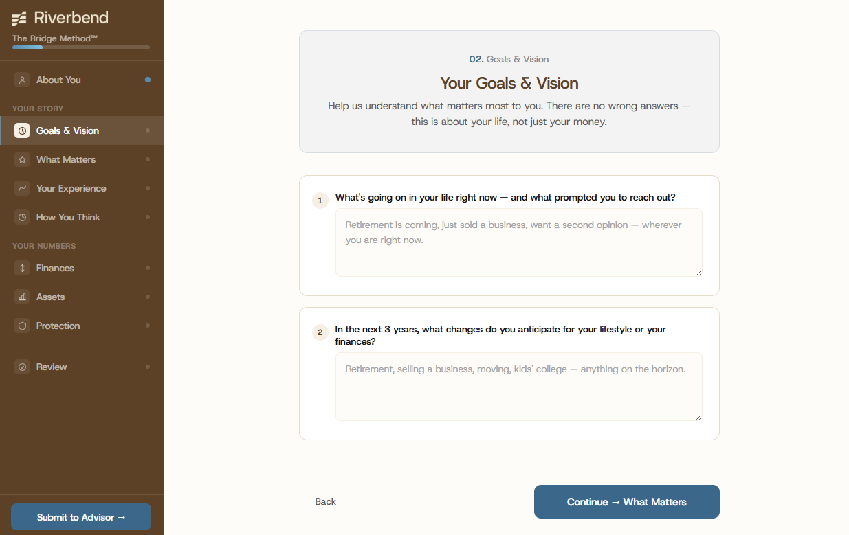 intake form
